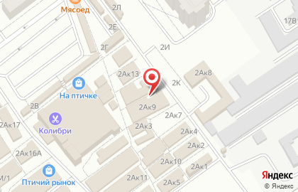 Торговая компания Пол Мира на Ново-Вокзальной улице, 2а к 5 на карте