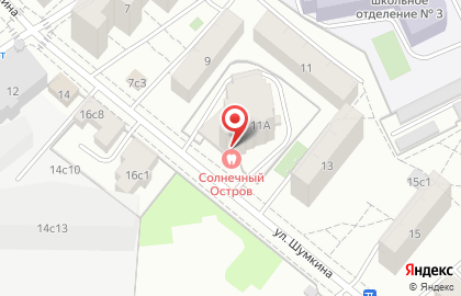 Телекоммуникационная компания Трансинфосеть на улице Шумкина на карте