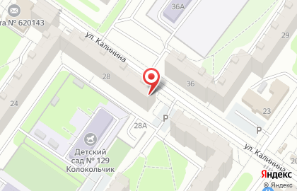 Продуктовый магазин Нега на карте