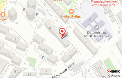 Инженерно-технический центр Качество на Ворошиловской улице на карте