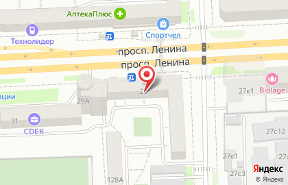 Компания по вывозу металлолома на проспекте Ленина на карте