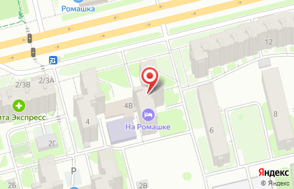 Участковый пункт №1, Отделение полиции Рябинка, Управление МВД России по г. Чебоксары на карте