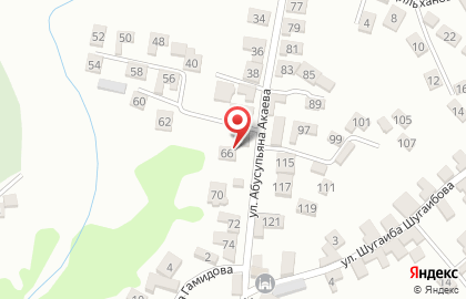 Продовольственный магазин в Махачкале на карте