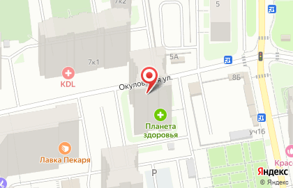 Продуктовый магазин в Санкт-Петербурге на карте