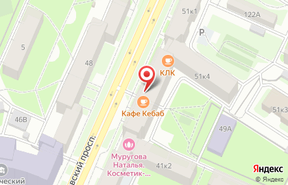 Аптека Озерки в Санкт-Петербурге на карте