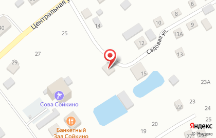 Загородный банкетно-ресторанный комплекс Park-Hotel Сойкино на Центральной улице на карте