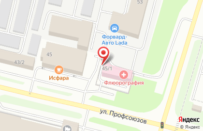 ООО СибСпецСтрой на улице Профсоюзов на карте