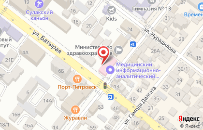 Республиканский медицинский информационно-аналитический центр в Советском районе на карте