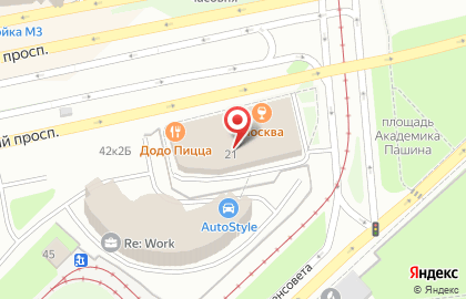 Торговый центр Steit на Дунайском проспекте на карте