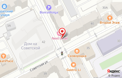 Отель Виконт в Перми на карте