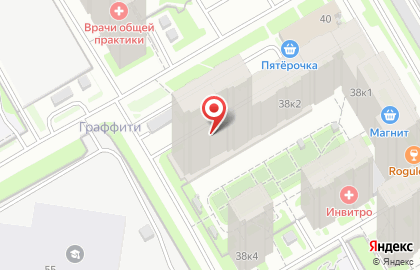 Николь в Санкт-Петербурге на карте