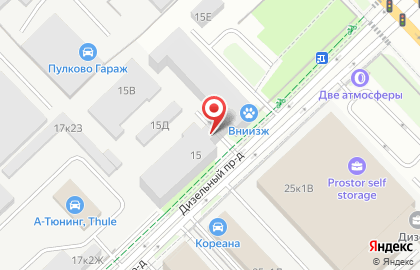 Терра Трак Ленго спб на карте