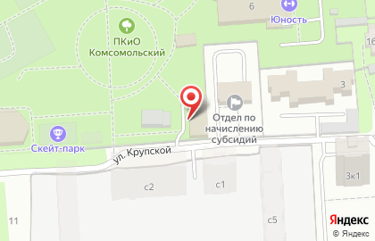 Кафе-столовая Сокол в Октябрьском районе на карте
