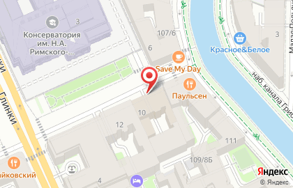 Итальянский институт культуры в Санкт-Петербурге на карте