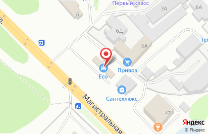 Автомойка самообслуживания Eco в Нижнем Новгороде на карте
