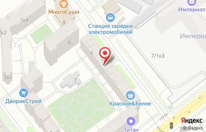 Продовольственный магазин на Северо-Западной, 4 на карте
