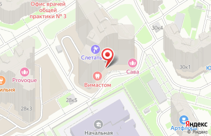 Клуб для детей и подростков Любознайки на карте