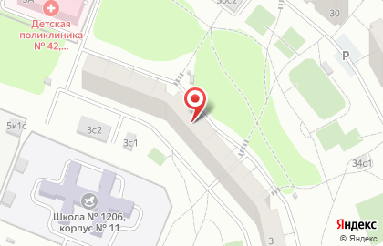 Сервис в ясенево на карте