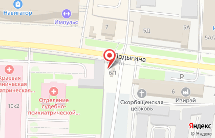 Шиномонтажная мастерская в Свердловском районе на карте