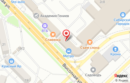 Производственный центр Окно в Октябрьском районе на карте