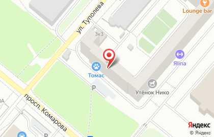 три Кита в Омске на карте