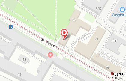Служба заказа легкового транспорта Другое Такси на карте