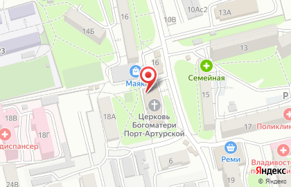 Храм Порт-Артурской иконы торжества Пресвятой Богородицы на карте
