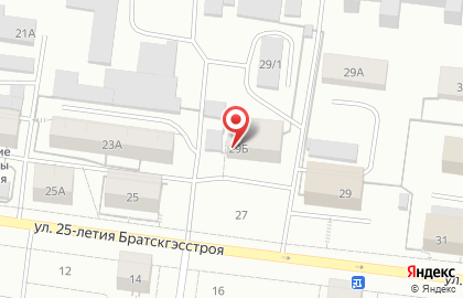 Братская электросетевая компания в Падунском районе на карте