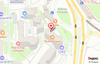 Салон-парикмахерская Нежность в Томске на карте