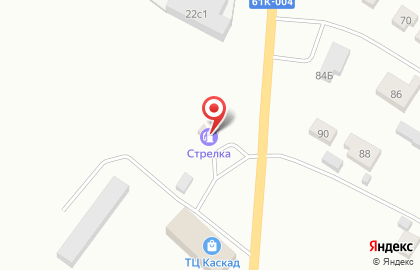 АЗС Стрелка на карте