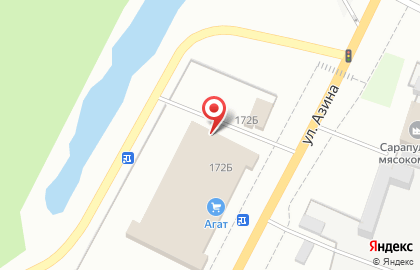 Сервисный центр Комп-Сервис на улице Азина на карте