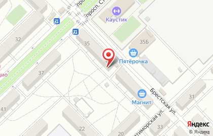 Аптека Доктор Столетов в Волгограде на карте