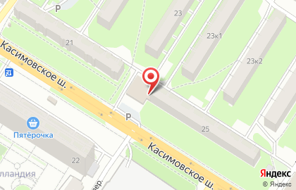 Оптово-розничная компания на Касимовском шоссе на карте