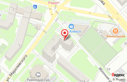 Мировые судьи Фрунзенского района в Иваново на карте