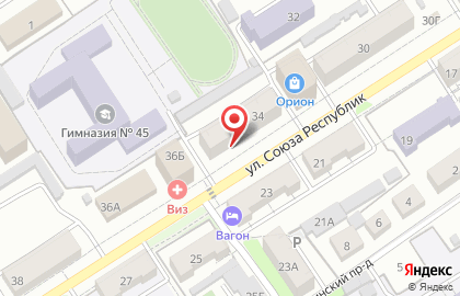 Отделение службы доставки Boxberry в Октябрьском районе на карте
