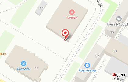 Фитнес-клуб Fit-line на Таймырской улице на карте