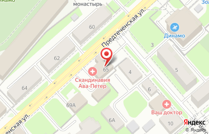 Ингосстрах, ОСАО на Предтеченской улице на карте