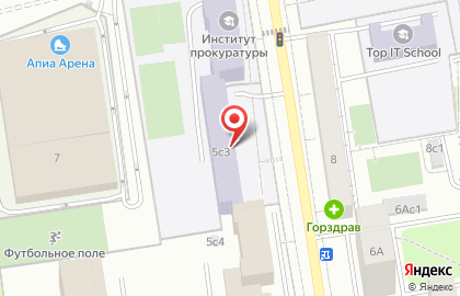 Эгида на улице Яблочкова на карте