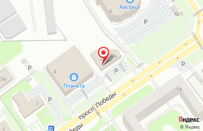 Магазин Квадратный метр в Старом Осколе на карте