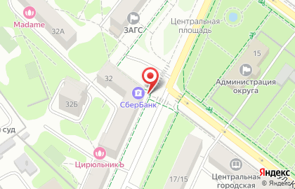 Страховая компания СберСтрахование на Московской улице на карте