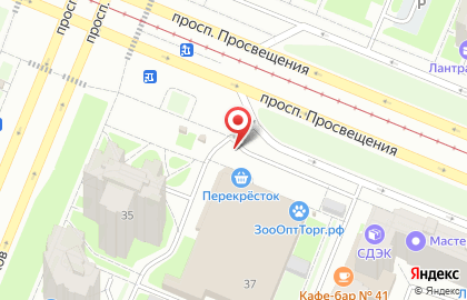 Магазин овощей и фруктов на проспекте Просвещения, 37в на карте