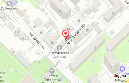 Религиозная организация Христианский Центр Социальной Помощи на карте