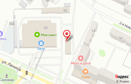 Магазин разливных напитков Пивоман на улице Ленина на карте