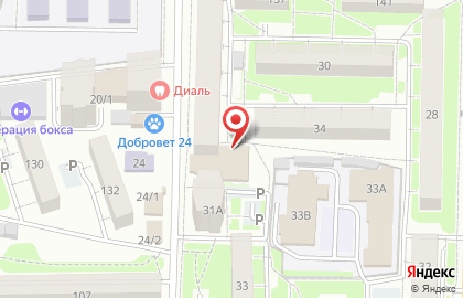 Студия Глория на улице Омулевского на карте