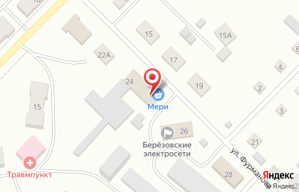 Магазин Пиво Сибири на улице Фурманова на карте