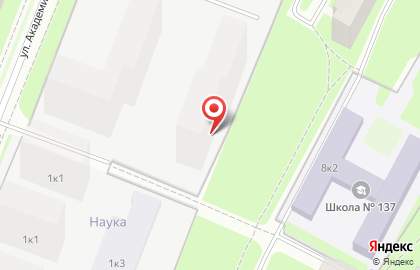 Норд-Авто на улице Академика Константинова на карте