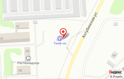 Таиф-нк азс на Ахтубинской улице в Нижнекамске на карте