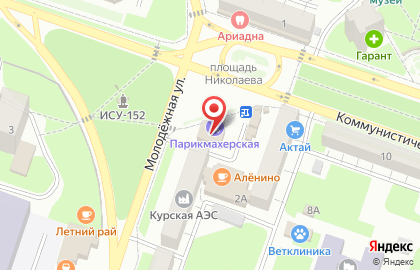 Газпромбанк в Курске на карте