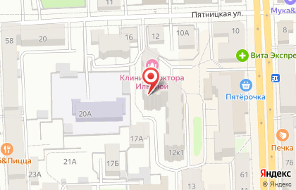ЦПМ на Пятницкой улице на карте