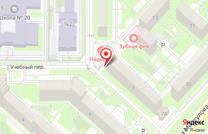 Продуктовый магазин Эконом в Октябрьском районе на карте